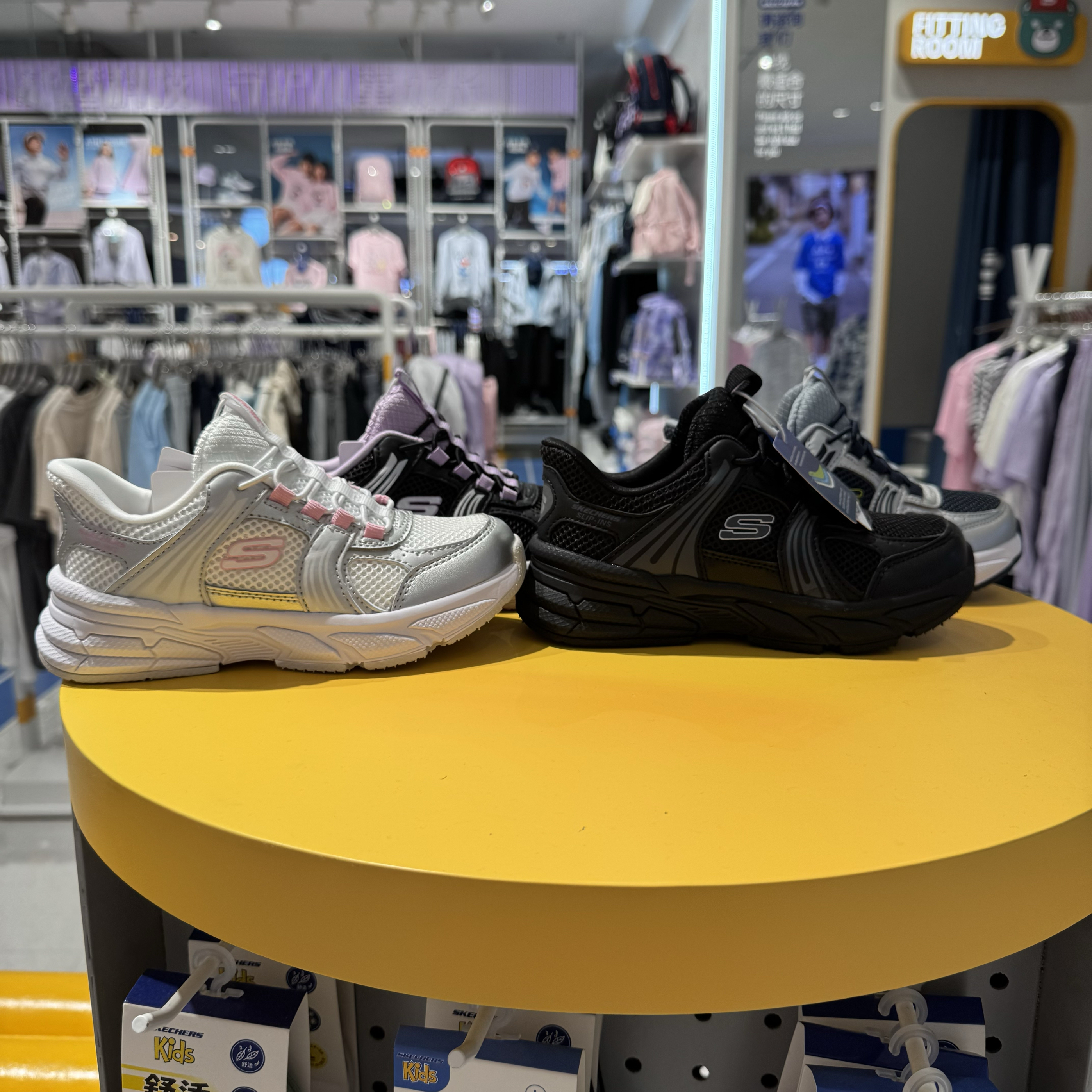 Skechers斯凯奇儿童25新款男女童休闲运动老爹鞋404204L  319078L