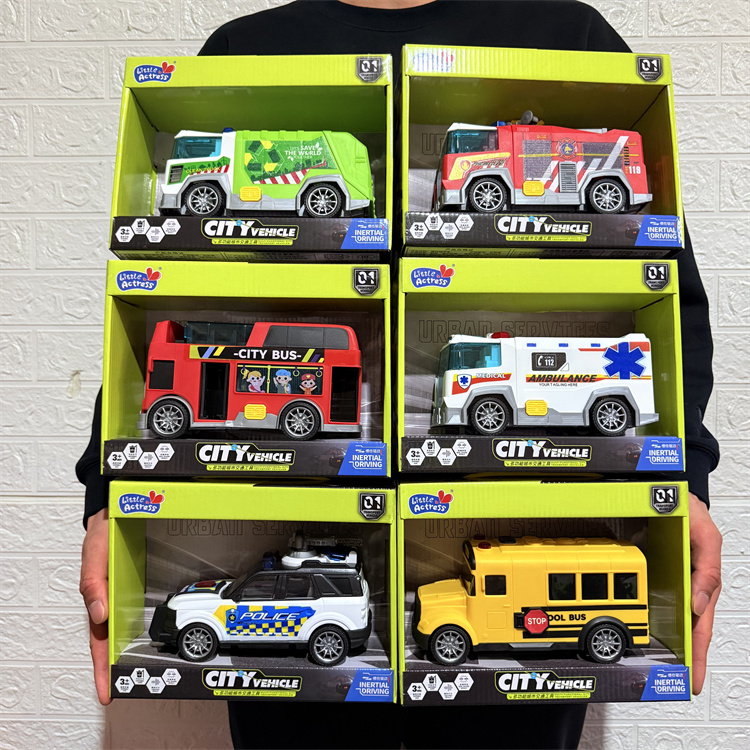 小演员益智早教多功能救护车消防