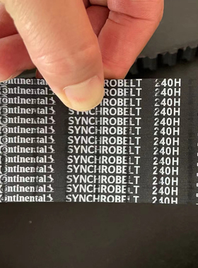 德国马牌同步带185H-490H梯形齿距12.7橡胶皮带进口Continental