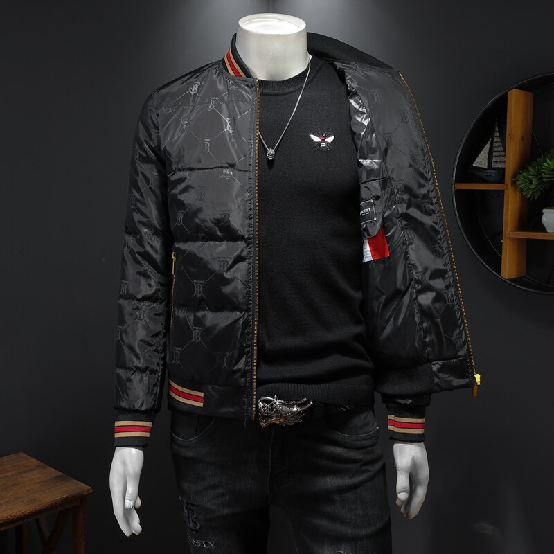 7392冬季新款羽绒服男白鸭绒棒球领休闲保暖外套P310控价428起,男装羽绒服,钱塘2010-1