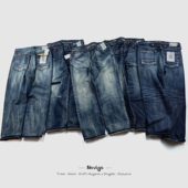NOVIGO 青岛 TRASH 第二弹 AOYAMA 匠师职人洗水日本赤耳牛仔裤