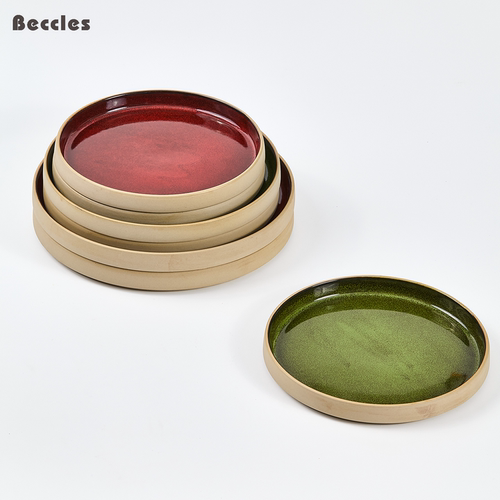 BECCLES陶瓷牛排意面盘家用商用