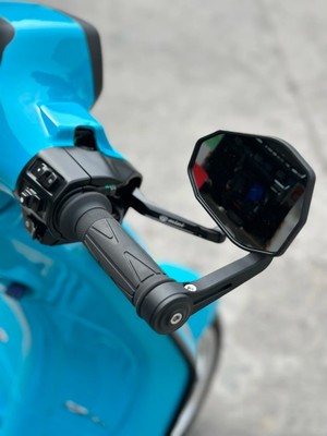 狼险骑改装铝合金手把镜反光镜