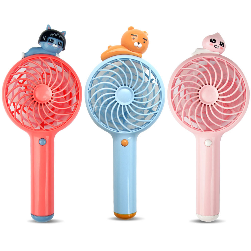韩国KAKAO FRIENDS便携随身可爱迷你USB充电手持小风扇