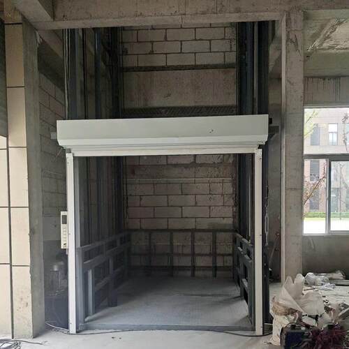 货梯压 轨仓提升机厂房升降平台库电动简易固定导式 液升降货梯