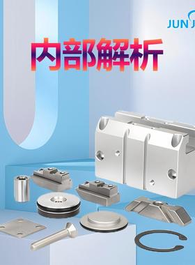 H源头厂家DW25手指气强力型机械0平行夹爪HDW32/40/20缸/5/63/100