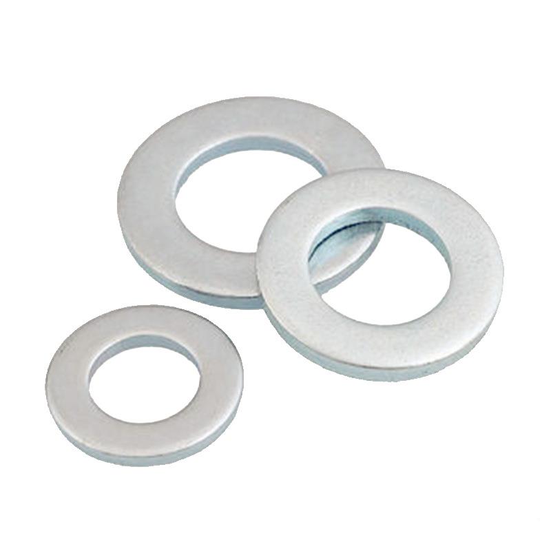 4.8镀碳钢薄平垫圈螺丝垫片华司介子金属档圈M3M4M锌5225M6M级8-M