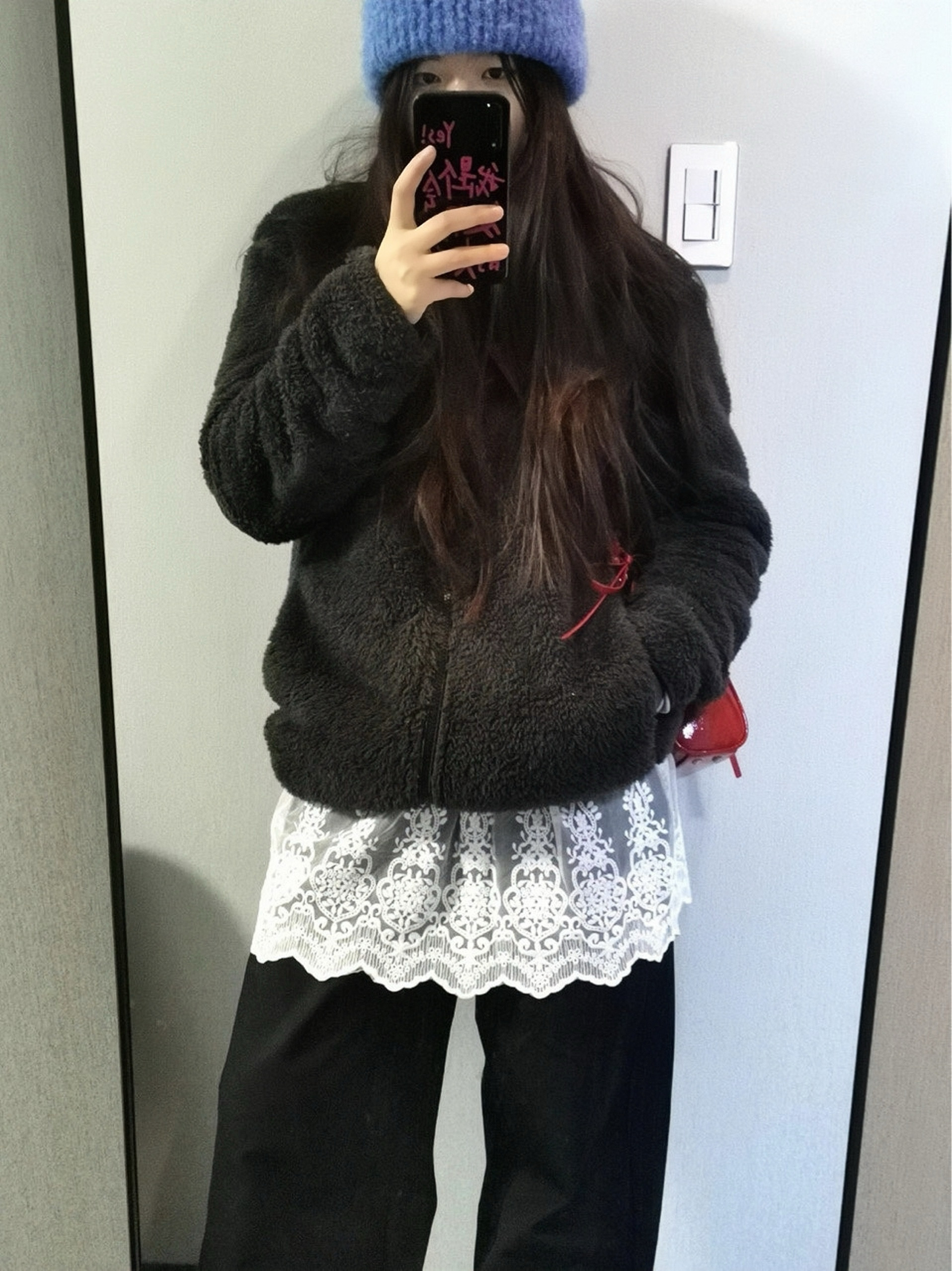 大码秋冬蕾丝屁帘卫衣叠穿半身裙透视短裙遮臀网纱裙帘女卫衣内衬,女装/女士精品,大码半身裙,淘宝优惠券,粉丝福利购,淘宝优惠卷