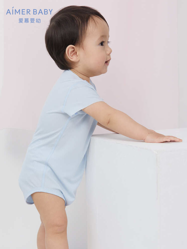 A CLASS NEW PRODUCT LOVE CHILDREN INFANTS AND YOUNG GIRLS INFANTS AND YOUNG CHILDREN 6 MONTHS + SHORT-SLEEVED LEGLESS A CLASS MODAL ONE-PIECE ROMPER ROMPER