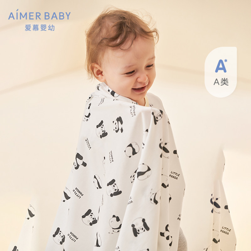 爱慕儿童婴儿中国小朋友中性宝宝小熊猫盖巾【棉】亲肤舒适|msdalam kategori Kanak-kanak/Bayi/Keluarga dipasang, lain - dari Buy2taobao.com untuk memberikan perkhidmatan ejen Taobao profesional membeli