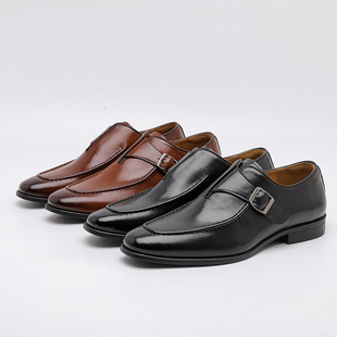 Men business retro loafers, leather shoes男商务复古休闲皮鞋