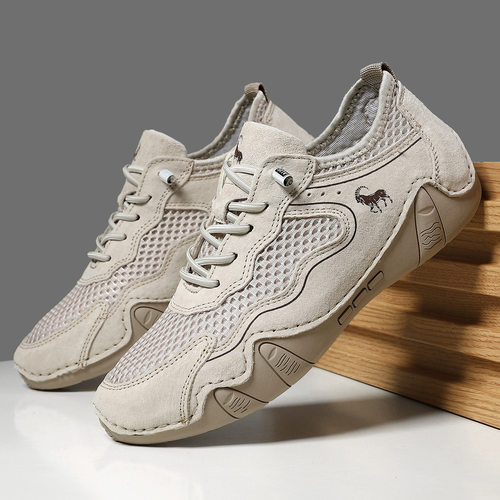 Large men's/women outdoor casual mesh sports shoes网面运动鞋