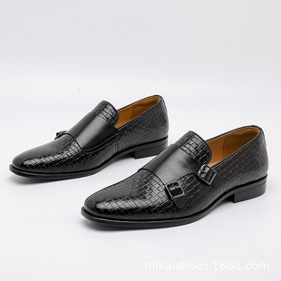 Men's headwear, loafers, leather shoes男方头乐福鞋皮鞋