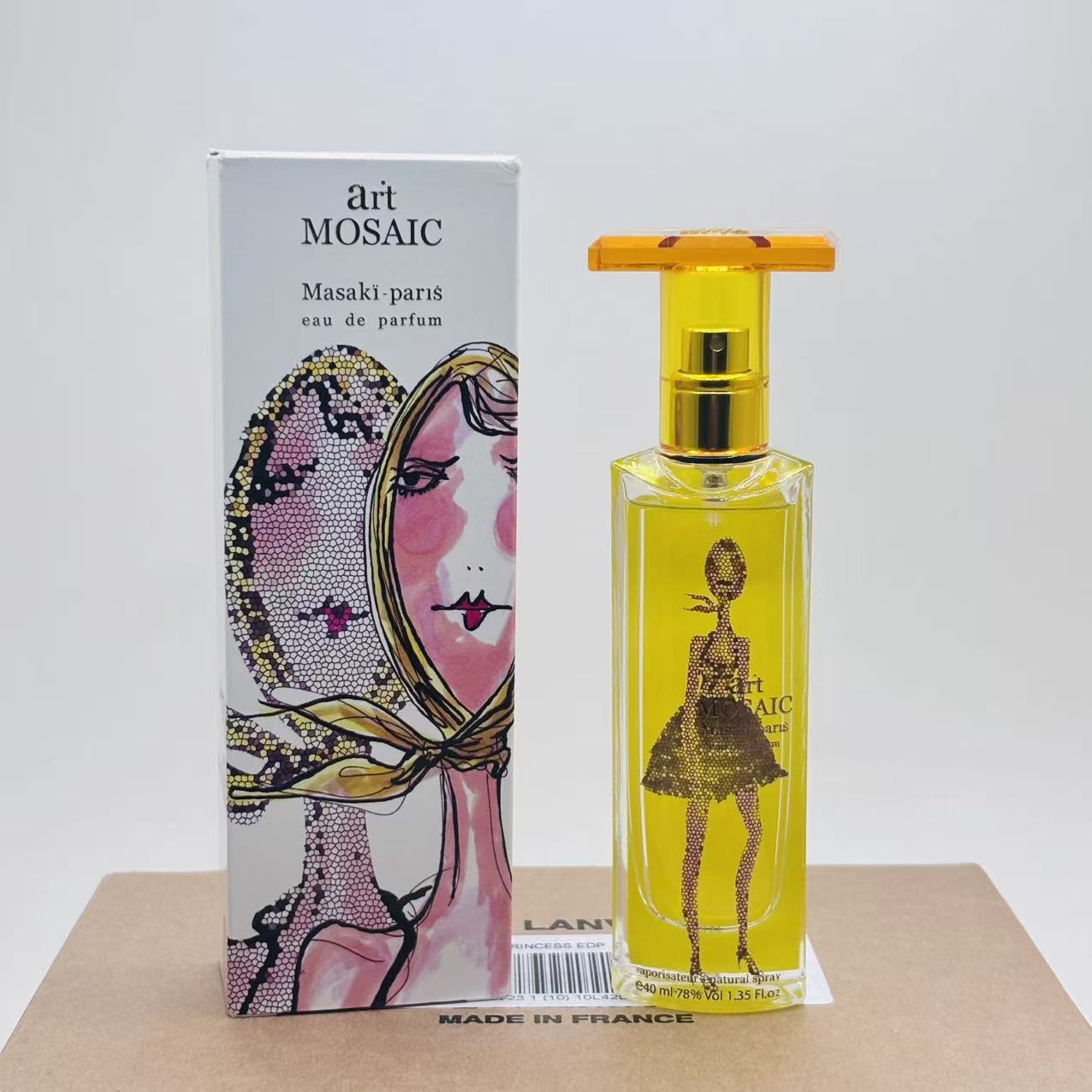 【法国正品】松岛正树马赛克艺术女士香水40ml/热情芒果/停产绝版