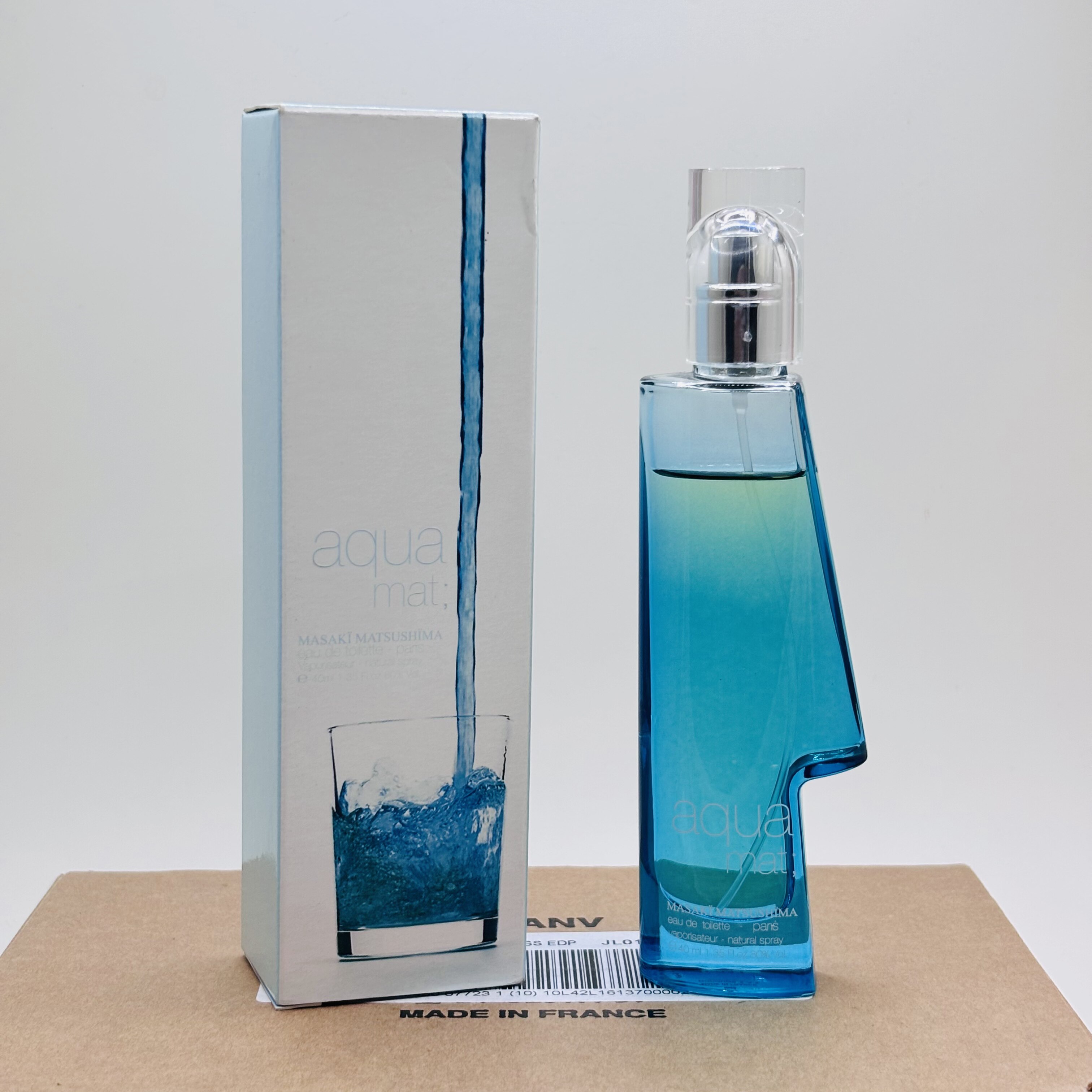 【法国正品】松岛正树水晶莹男士香水40ml80ml/海洋之水/绝版