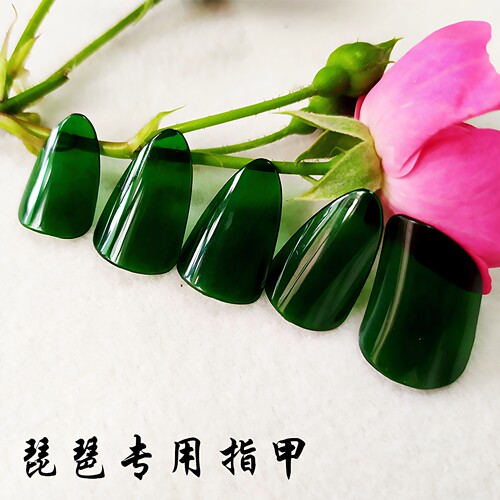 马卡龙琵琶指甲大中小指甲板
