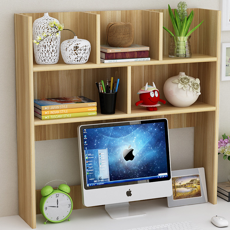 简易桌上书架置物架家用简约收纳架文件夹学生宿舍桌面小书架包邮