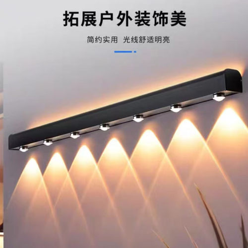 极简卧室床头LED壁灯室内装饰创意走廊过道防水露台单头户外壁灯