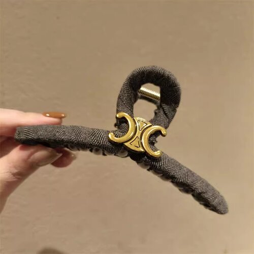 法式复古高级感大号轻奢盘发发卡