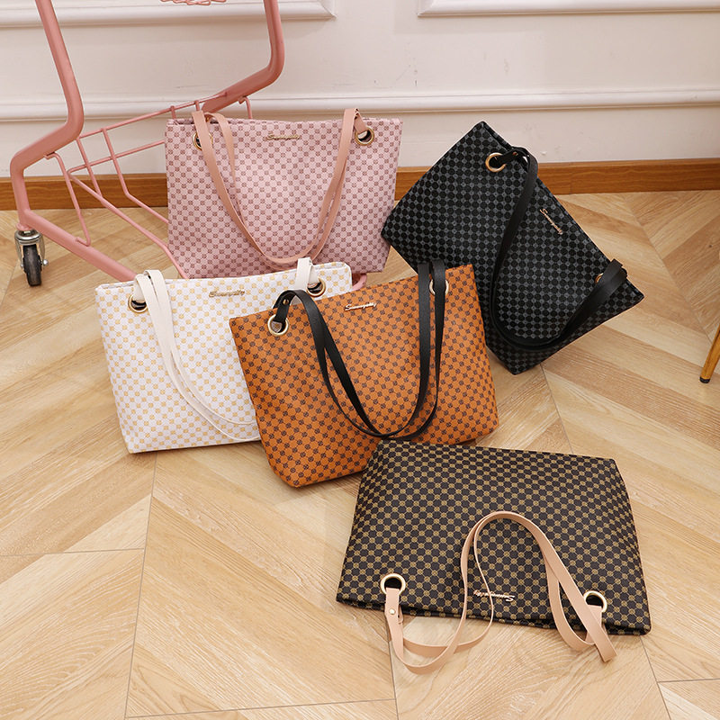 压花新款单肩包时尚百搭大容量托特女包外贸跨境手提包妈咪购物袋,箱包皮具/热销女包/男包,通用款女包,淘宝优惠券,粉丝福利购,淘宝优惠卷