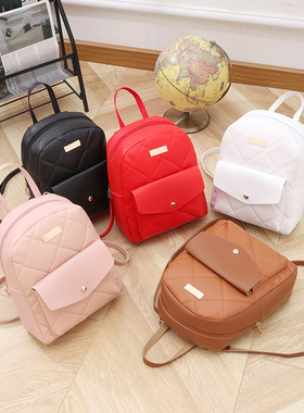 school bag女士背包2024包包女学生书包户外大容量女包绣花双肩包