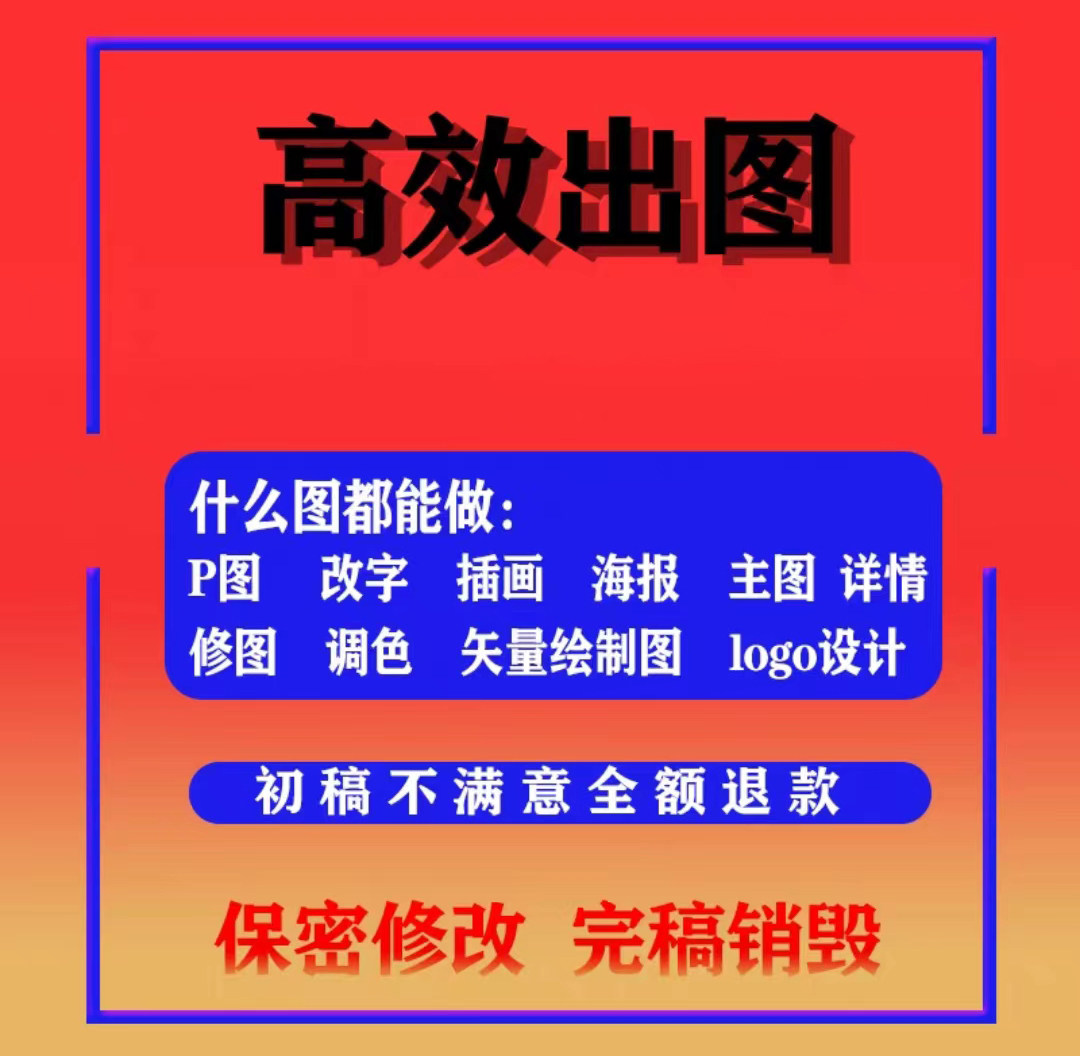 专业ps修图人像电脑作图证件照去水印logo