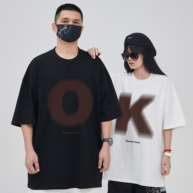 摩严五分袖潮流大码青少年重磅