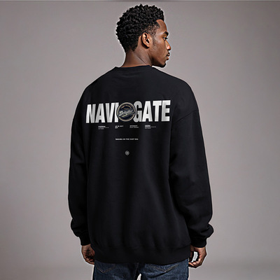 潮流大码宽松休闲卫衣