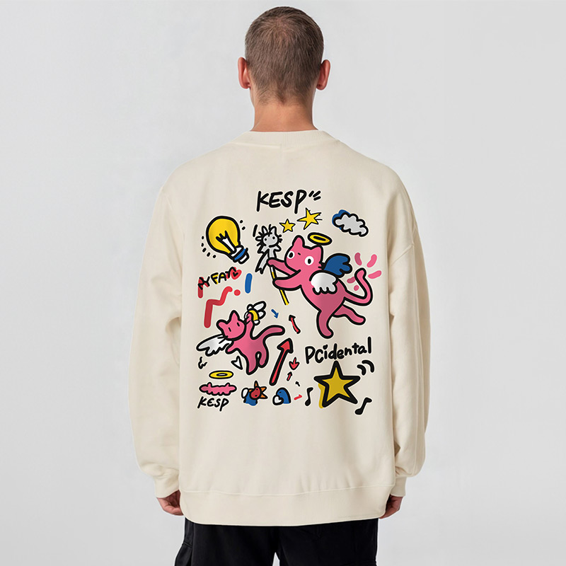 潮流大码宽松休闲卫衣