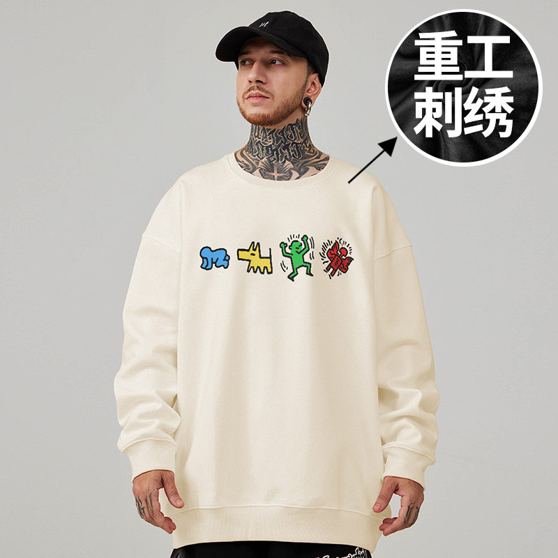 潮流大码宽松休闲卫衣