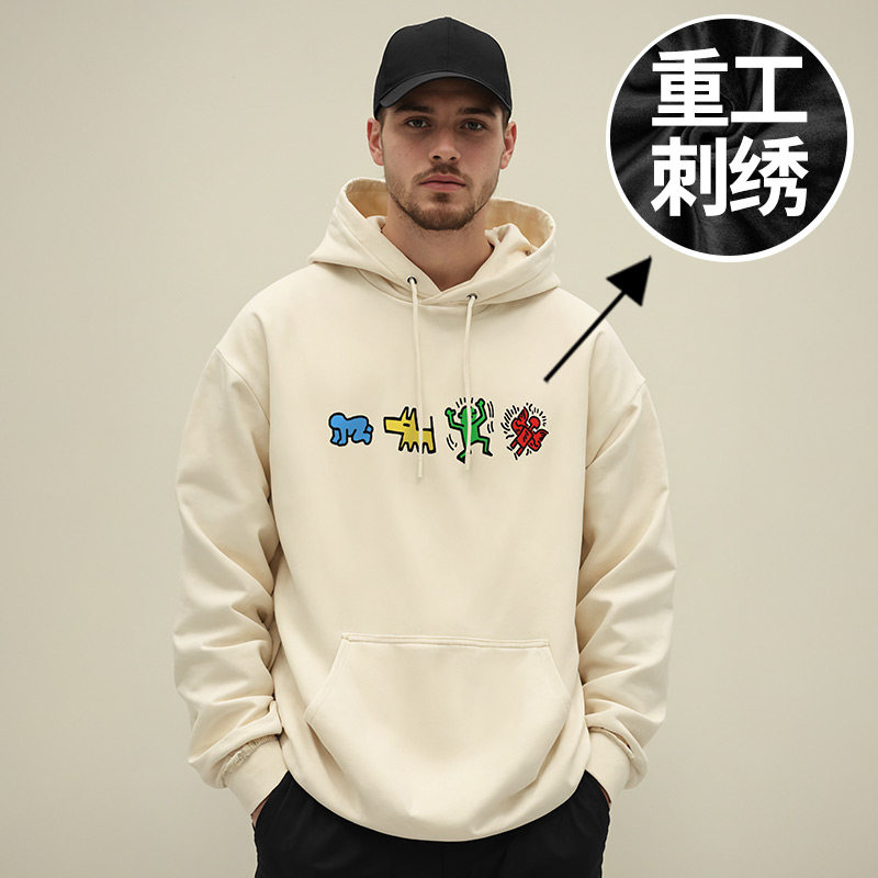 潮流大码宽松休闲卫衣新款连帽