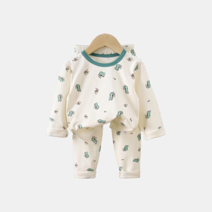 2折专区 打底舒适睡衣裤 折扣店撤柜 中大童秋衣秋裤 套装 亲子装