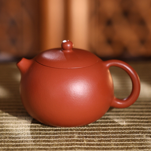 家用功夫茶具手工泡茶壶茶具 观复博物馆宜兴朱泥西施紫砂壶经典