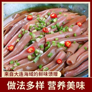 年货 新鲜海肠鲜活现杀速冻海肠皮子大连海肠捞饭半成品冷冻海鲜