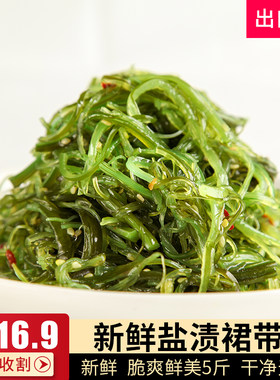 新鲜维果薄边威海特产五斤凉拌