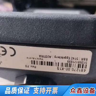 贝加莱PANELWARE 4B1270.00-K15手操器，