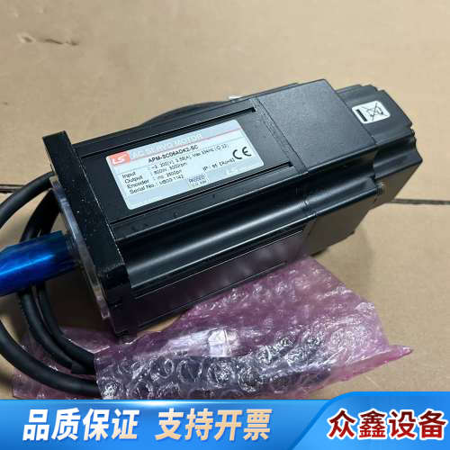 LS伺服电机APM-SC06ADK2-SC，600W功率.议价