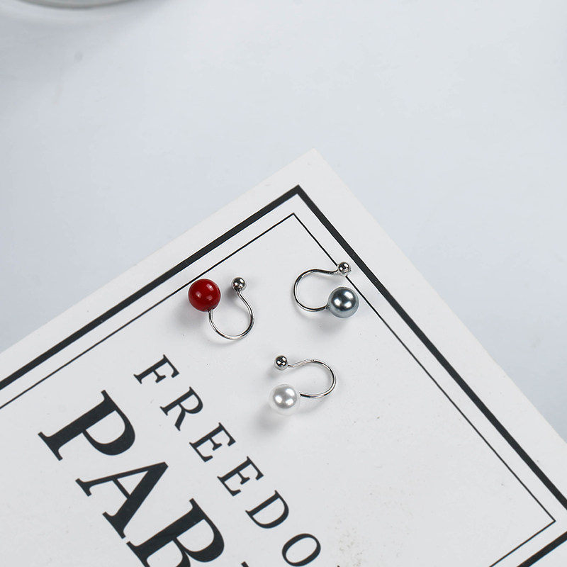 Hand made Man-made Pearl ear clip Type U Versatile Simplicity Schoolgirl Jewelry No pierced ears Ear bones Korean Editionin the Accessories/Fashion Jewelry, Earring , Ear clip  category - from Buy2taobao.com to provide professional Taobao agent buy service