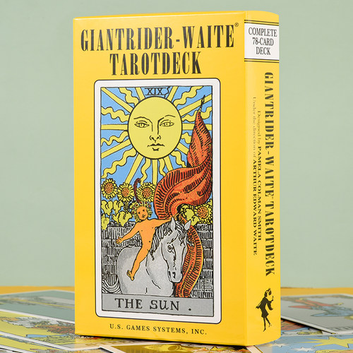 英文tarot韦特全套初学者塔罗牌