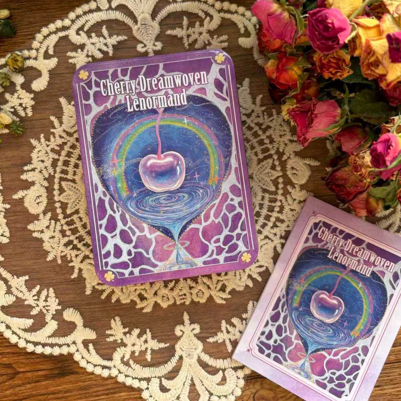 原装正版樱桃织梦雷诺曼卡桌游卡牌 Cherry Dreamwoven Lenormand