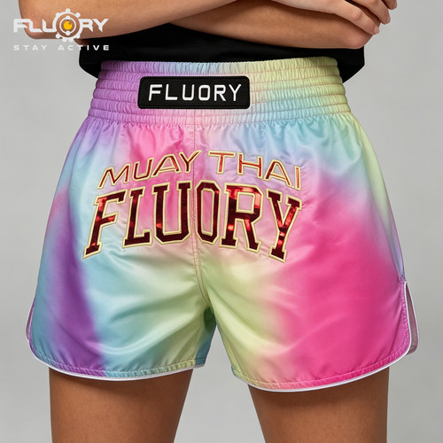 FLUORY火垒专业拳击短裤男女
