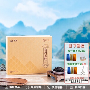 中茶海堤茶叶山河玉叶大红袍礼盒CTA6691岩茶中轻火送礼240g