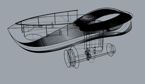 酷炫小游艇3D图纸 IGS STP格式 船舶三维建模