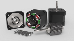 NEMA 17步进电机三维建模图纸 step igs格式
