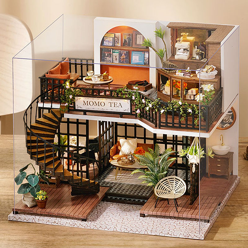 DIY智趣屋木大促礼物摆件