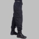 黑色工作服作训裤 耐磨加厚 裤 春秋网格多口袋保安工装 制服宽松工装