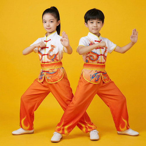 儿童武术服中国风少儿练功服