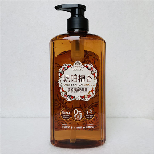 台湾美吾发琥珀檀香洗发水