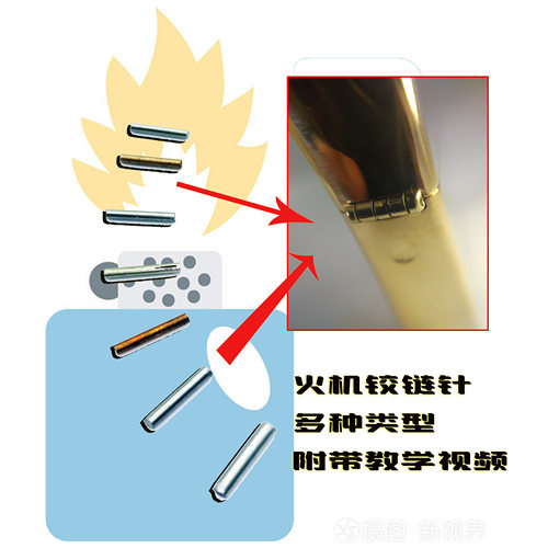 zippo佐罗打火机铰链销子配件