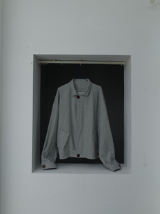 Fii 绒感铜氨丝短款 24FW jacket 外套 smog Ouc